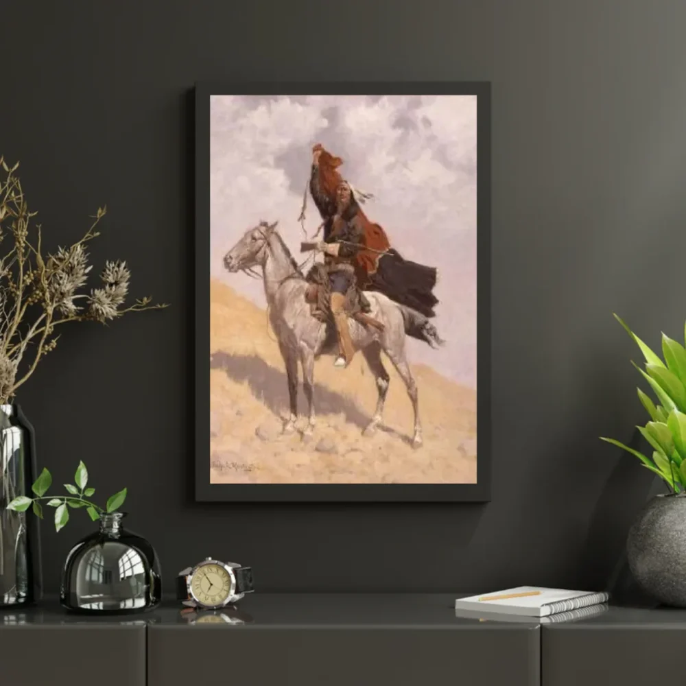 Pintar por números La señal de la manta - Frederic Remington – foto 3