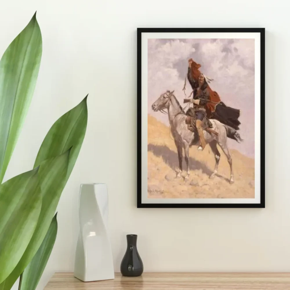 Pintar por números La señal de la manta - Frederic Remington – foto 4