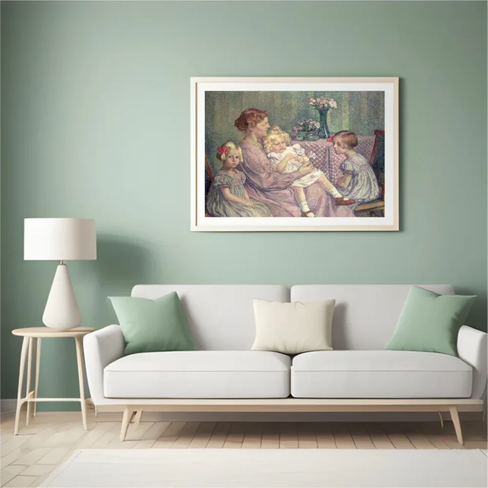 Pintar por números La señora Van de Velde y sus hijos – foto 4