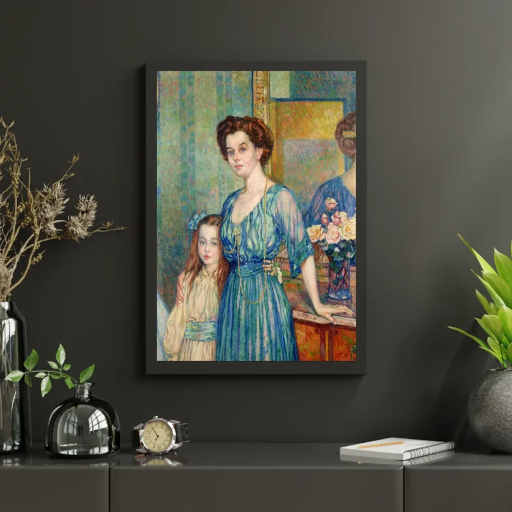 Pintar por números La señora Von Bodenhausen con su hija Luli – foto 3