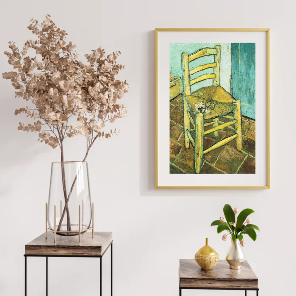 Pintar por números La silla de Vincent con su pipa – foto 2