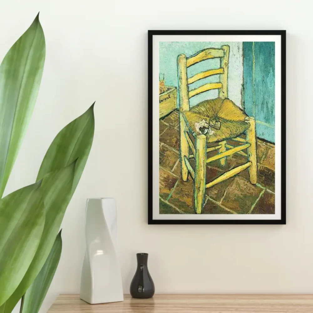 Pintar por números La silla de Vincent con su pipa – foto 4