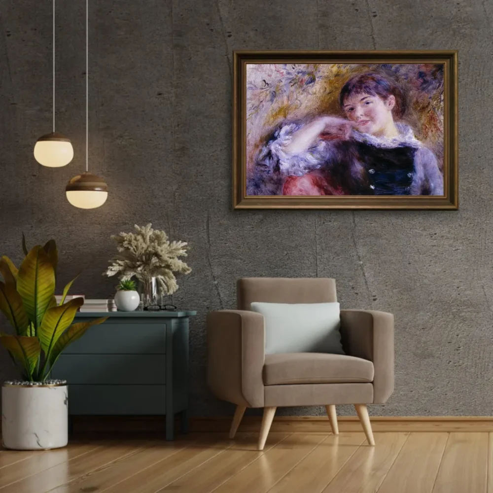 Pintar por números La soñadora - Pierre-Auguste Renoir – foto 2