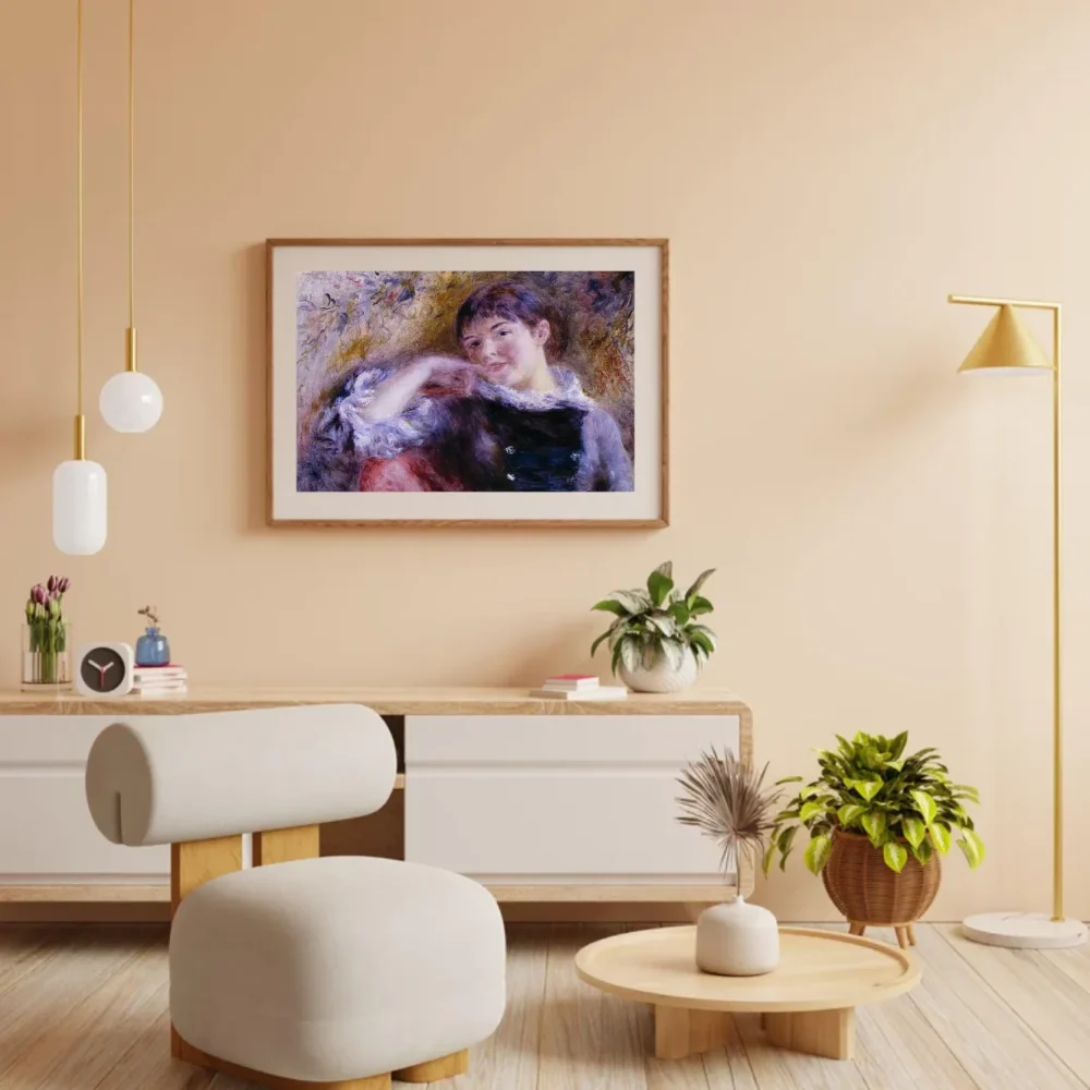 Pintar por números La soñadora - Pierre-Auguste Renoir – foto 3