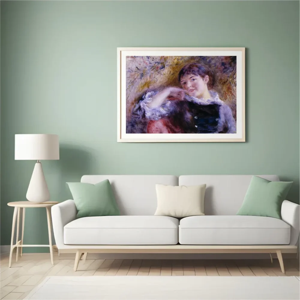 Pintar por números La soñadora - Pierre-Auguste Renoir – foto 4