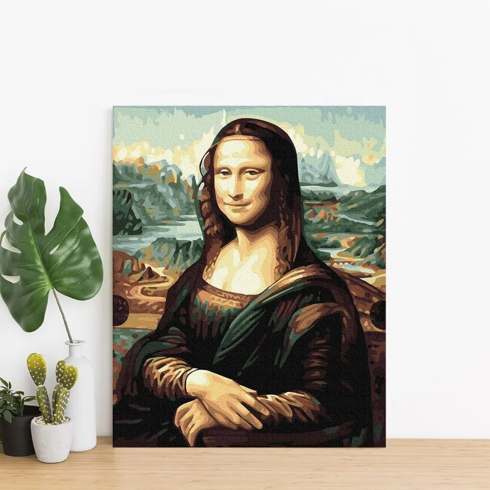 Pintar por números La sonrisa de la Mona Lisa – foto 2