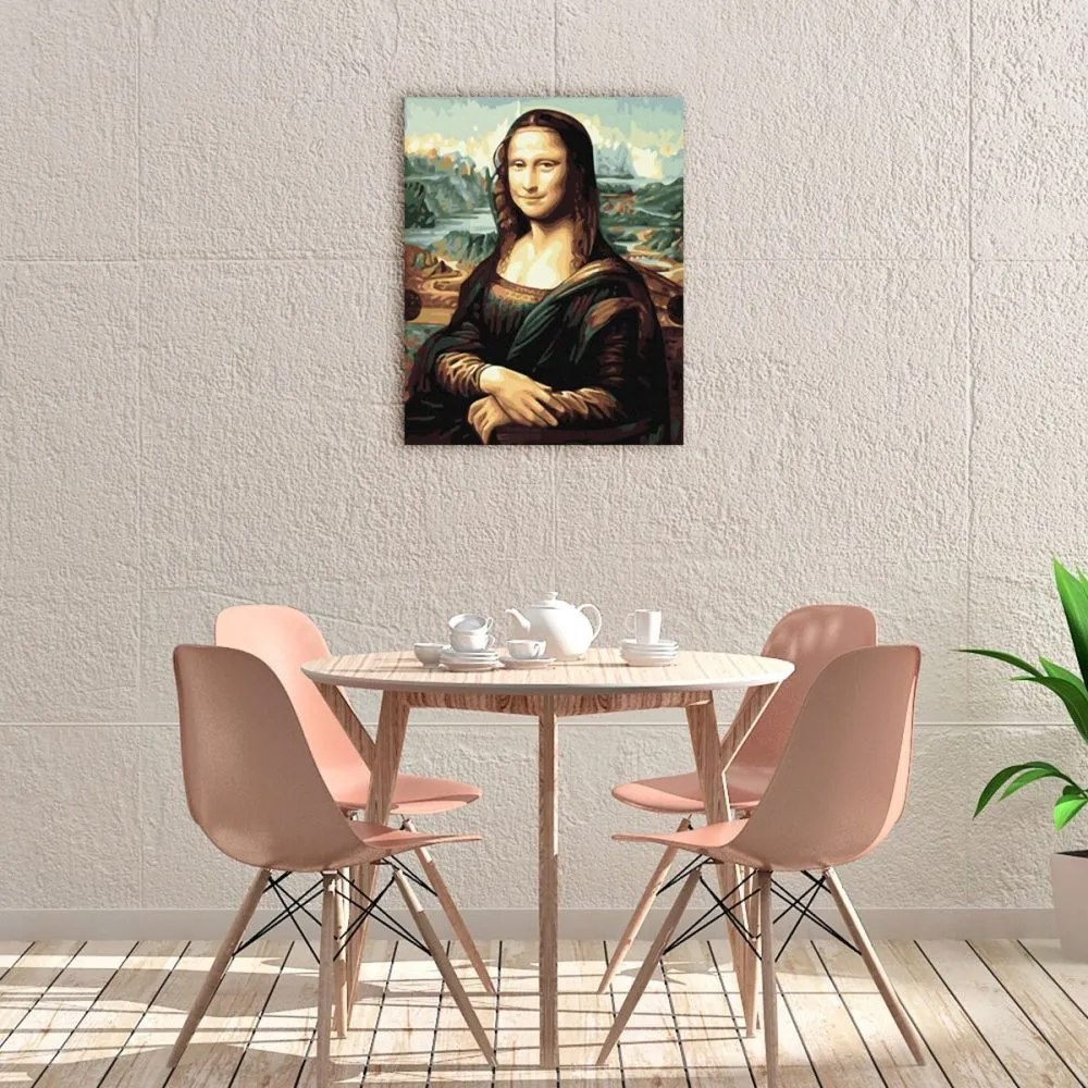 Pintar por números La sonrisa de la Mona Lisa – foto 3