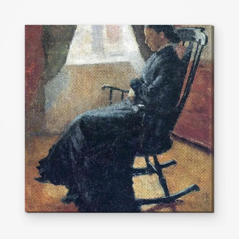 Pintar por Números - La tía Karen en la mecedora
