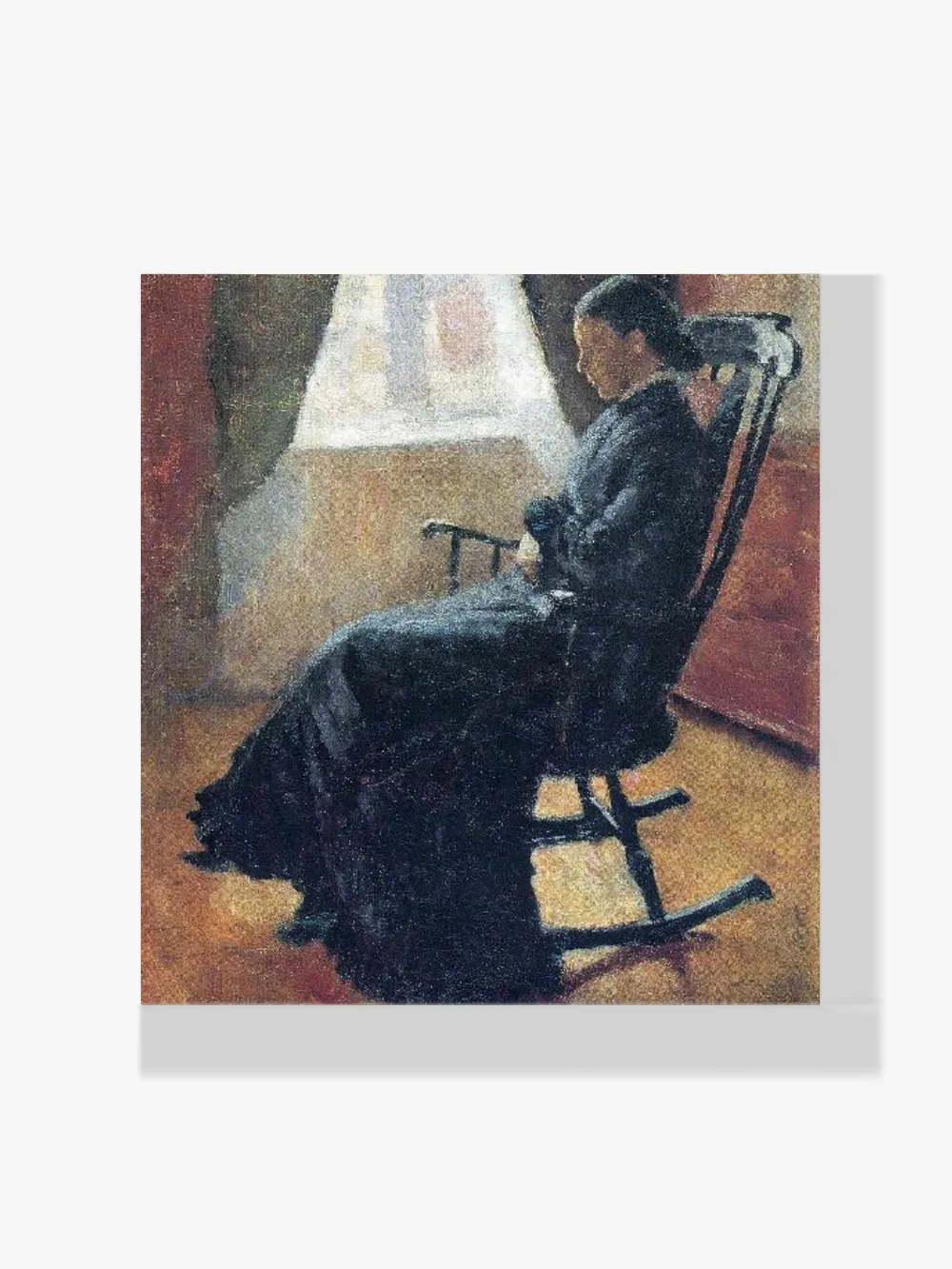Pintar por números La tía Karen en la mecedora