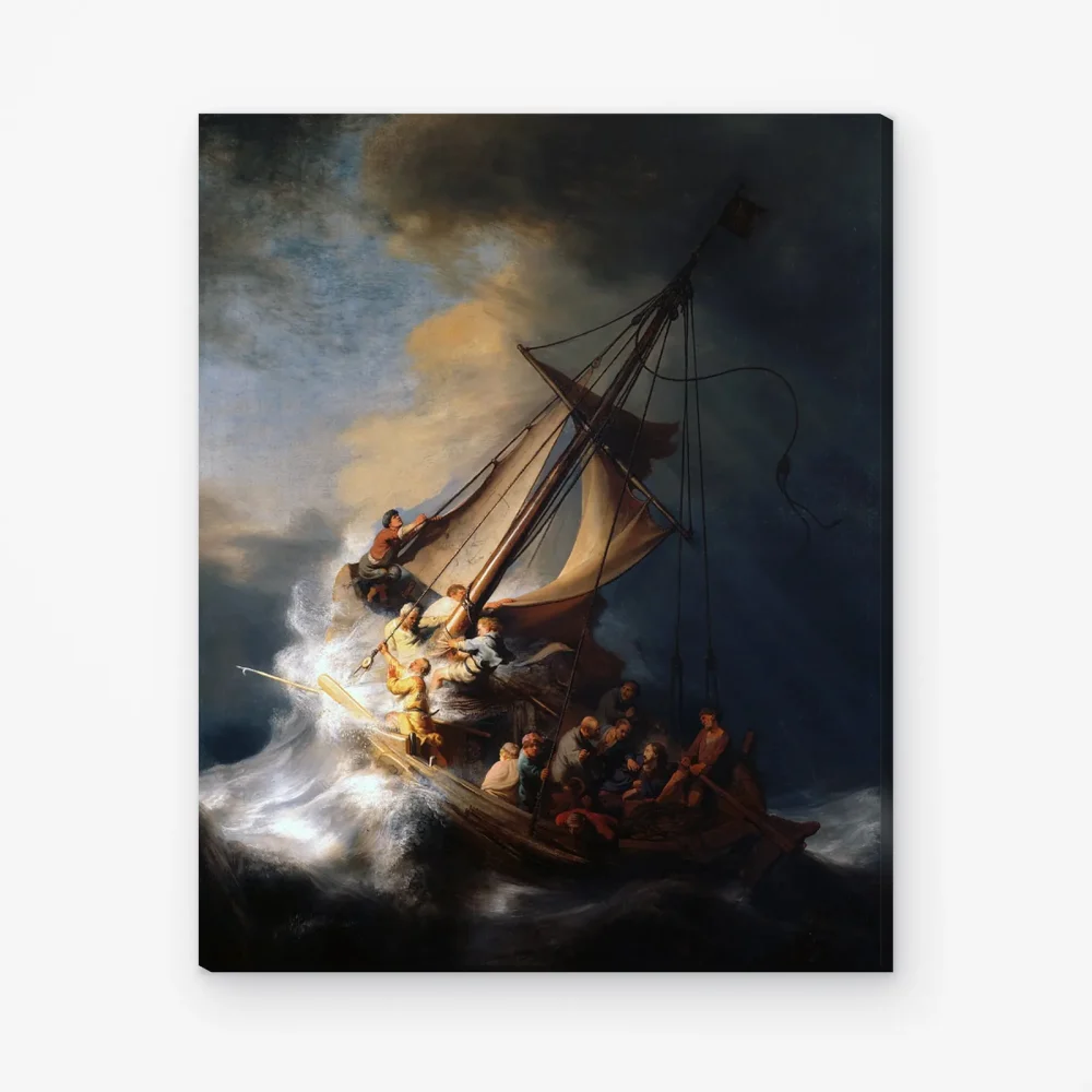 Pintar por Números - La tormenta en el mar de Galilea