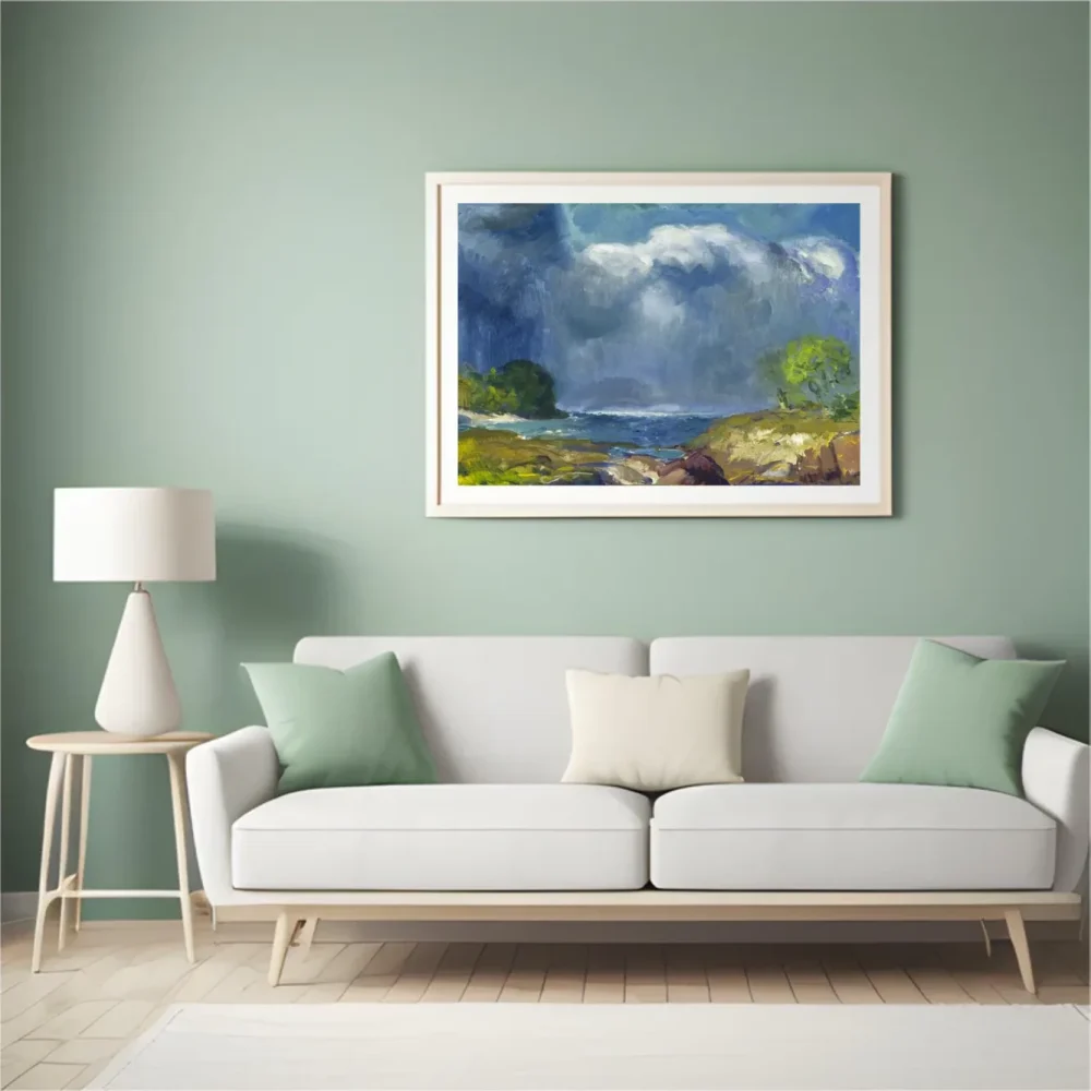 Pintar por números La tormenta que se avecina - George Bellows – foto 4