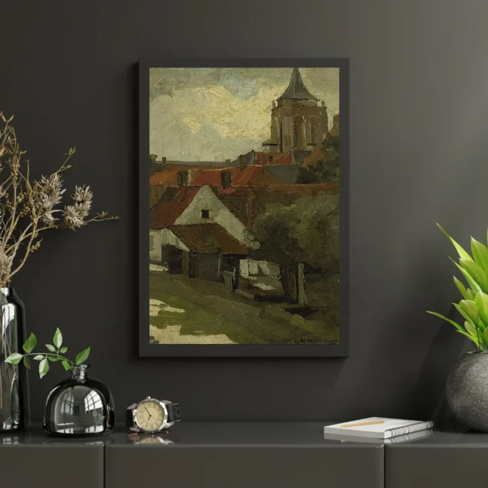 Pintar por números La torre de Gorinchem – foto 3