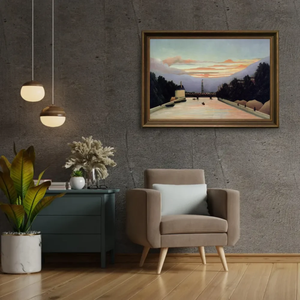 Pintar por números La torre Eiffel - Henri Rousseau – foto 2