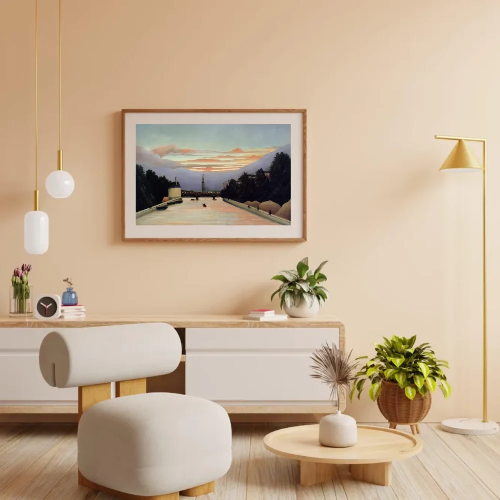Pintar por números La torre Eiffel - Henri Rousseau – foto 3