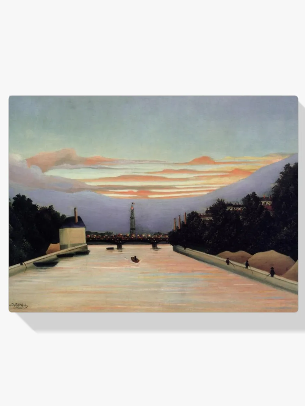 Pintar por números La torre Eiffel - Henri Rousseau