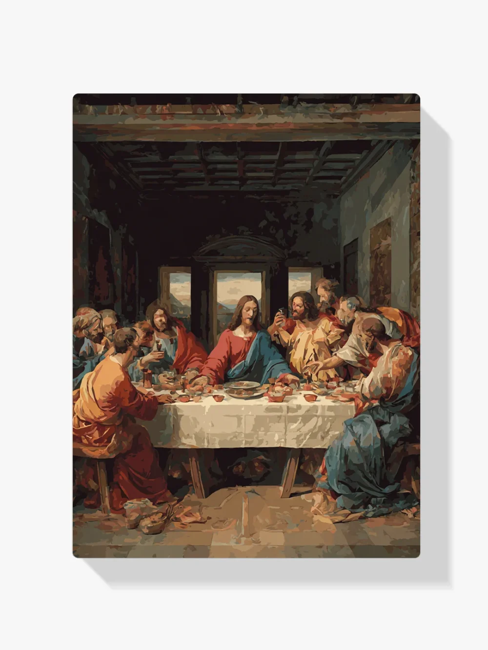 Pintar por números La última cena - Religioso