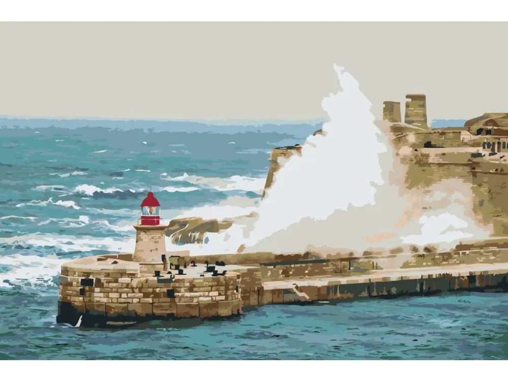 Pintar por números La Valeta, Malta 2 – foto 2