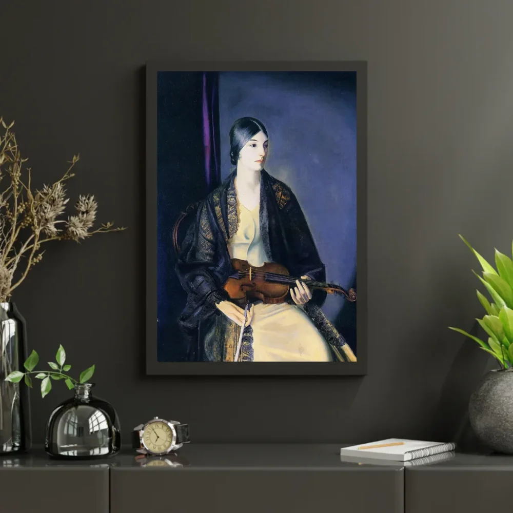 Pintar por números La violinista Leila Kalman – foto 3