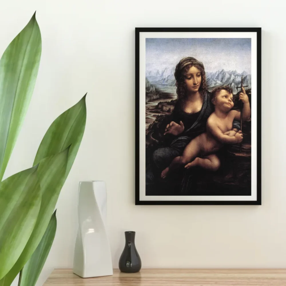 Pintar por números La Virgen de la rueca – foto 4