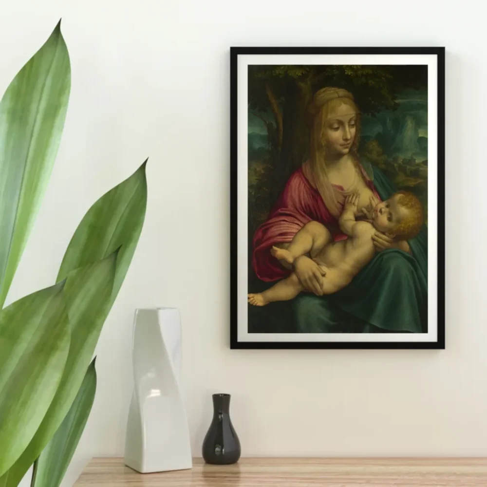 Pintar por números La Virgen y el Niño – foto 4