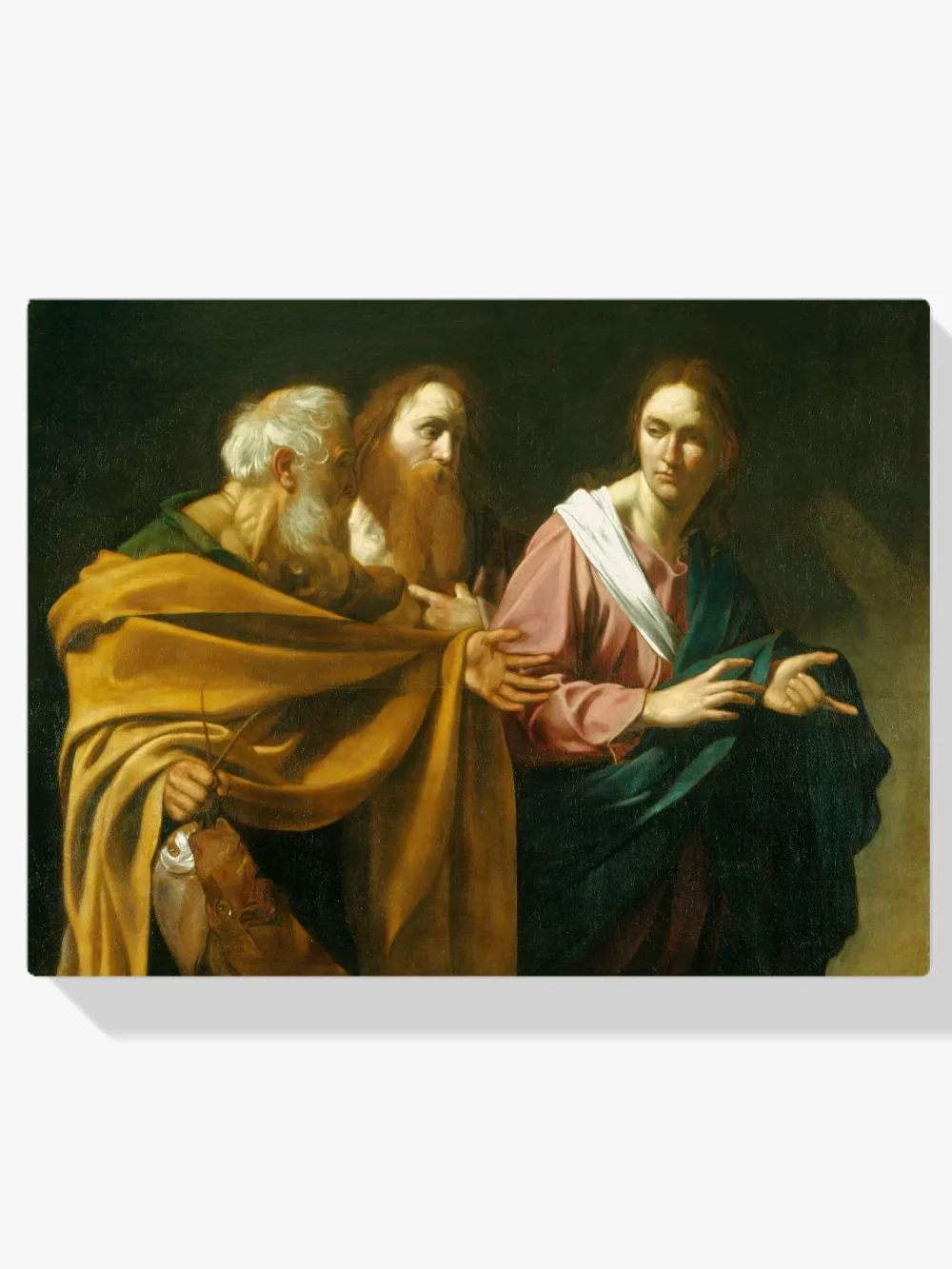 Pintar por números La vocación de los santos Pedro y Andrés