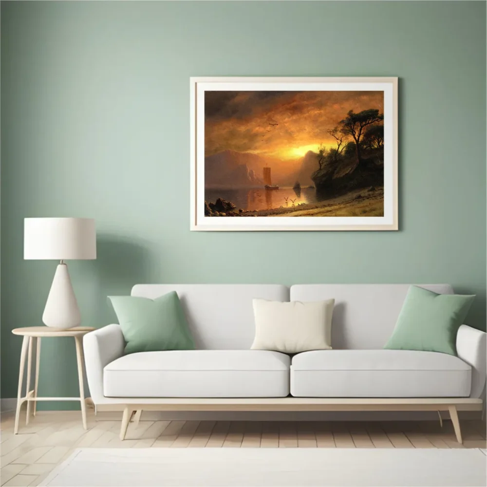 Pintar por números Lago a la luz de la luna – foto 4