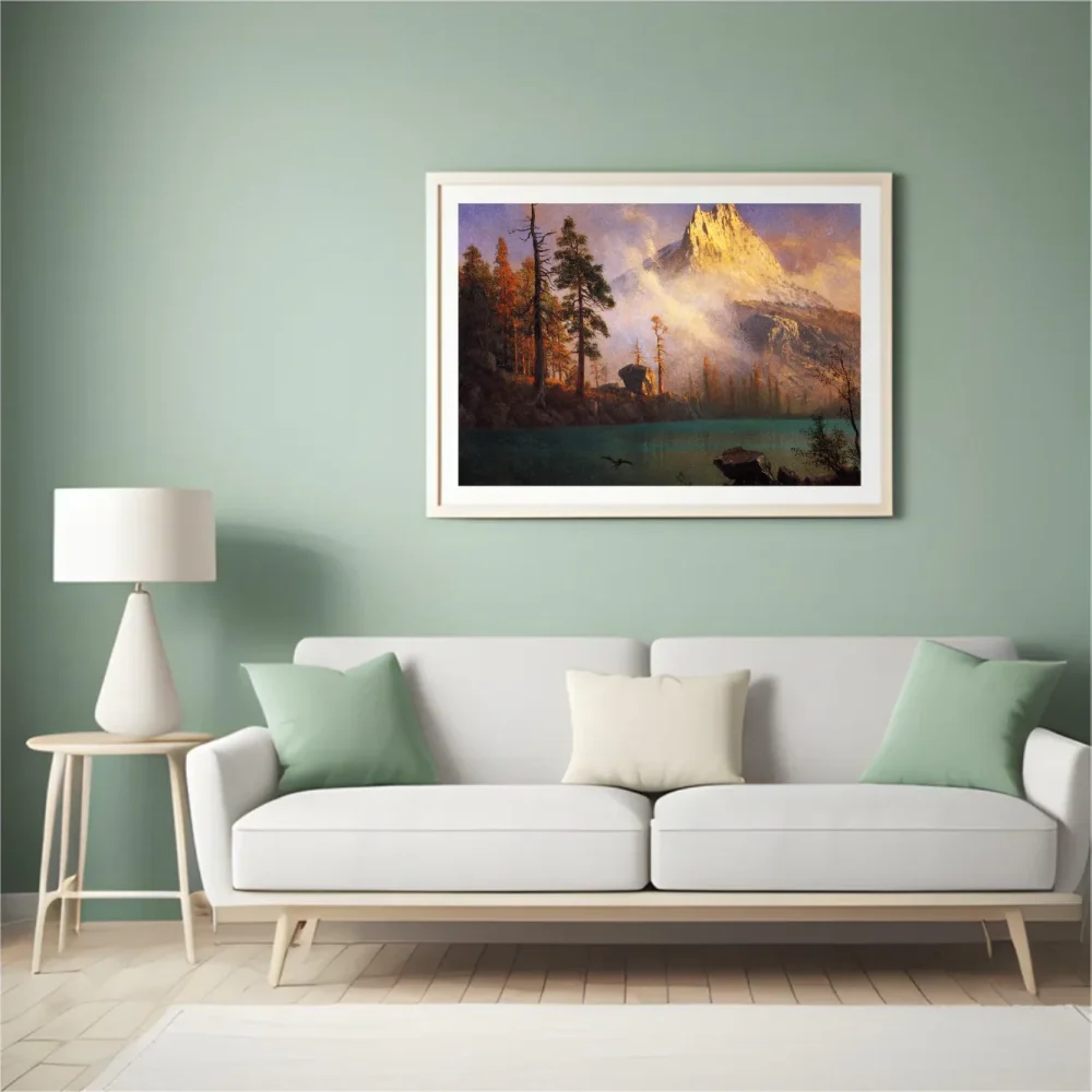Pintar por números Lago de montaña – foto 4