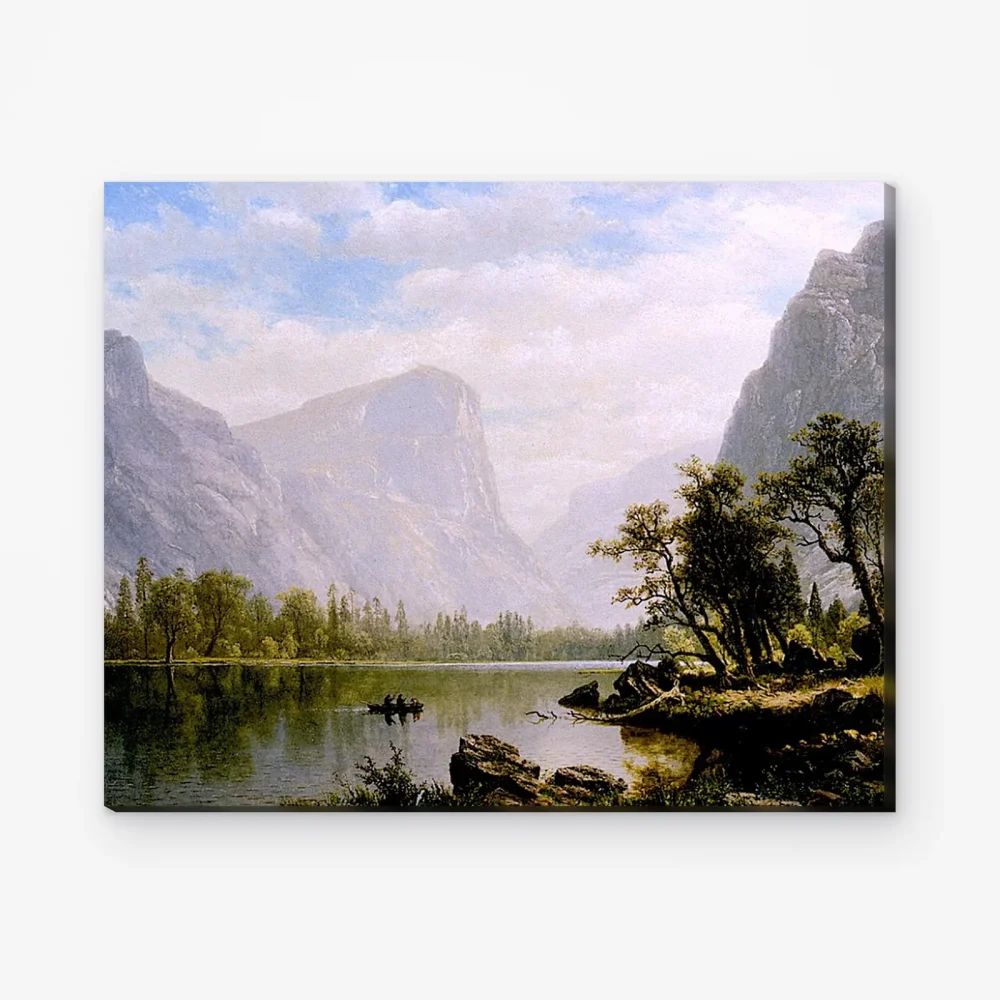 Pintar por Números - Lago Espejo, valle de Yosemite