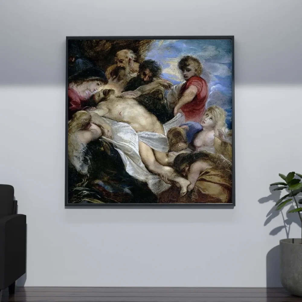 Pintar por números Lamentación sobre Cristo muerto – foto 4