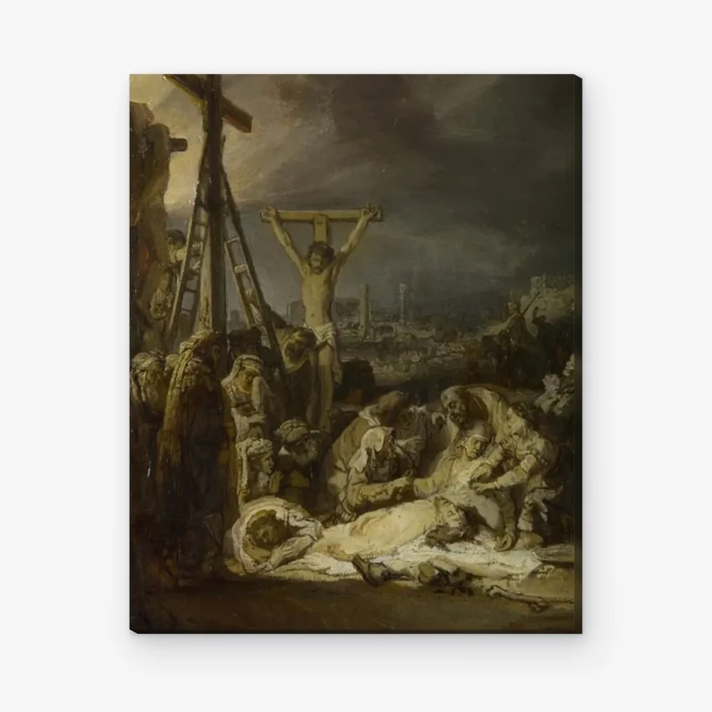 Pintar por Números - Lamentación sobre Cristo muerto - Rembrandt