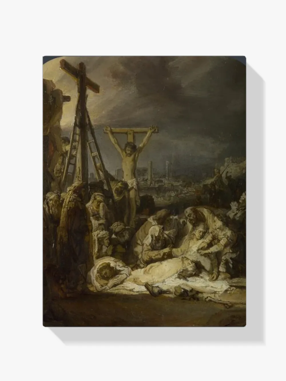 Pintar por números Lamentación sobre Cristo muerto - Rembrandt