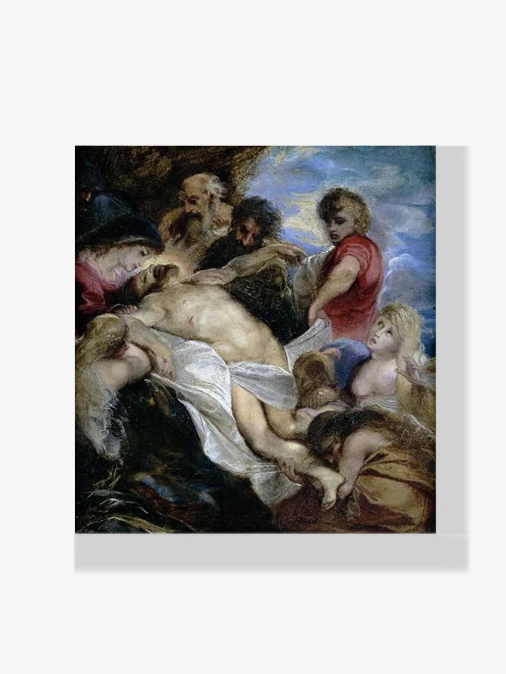 Pintar por números Lamentación sobre Cristo muerto