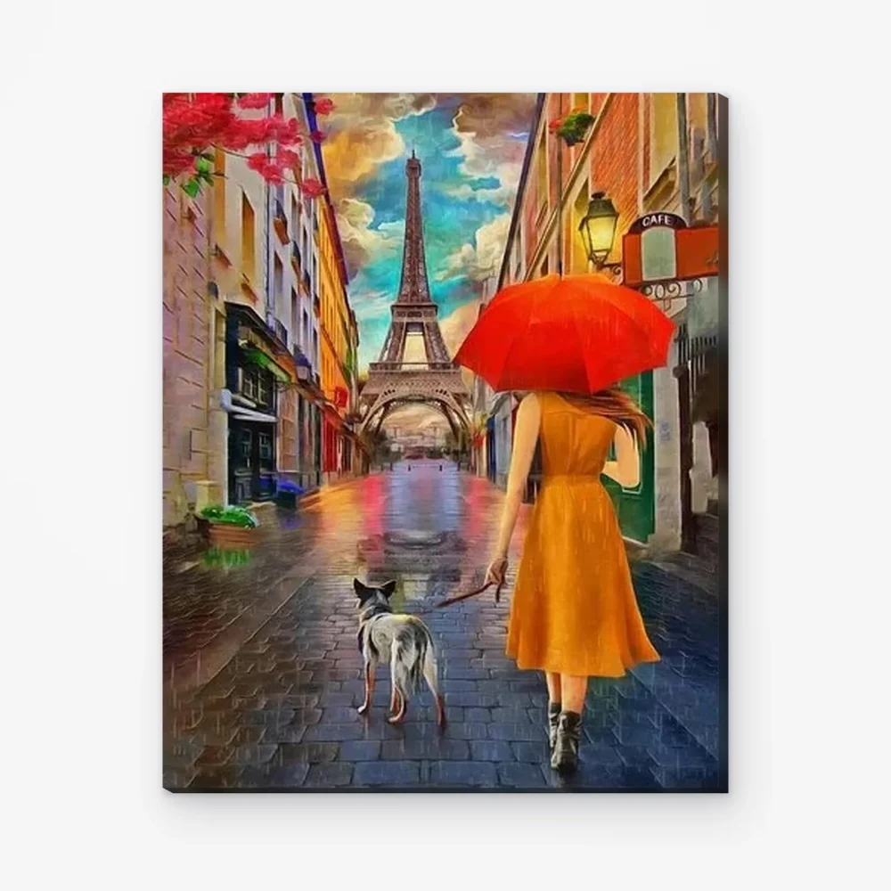 Pintar por Números - Las calles de París