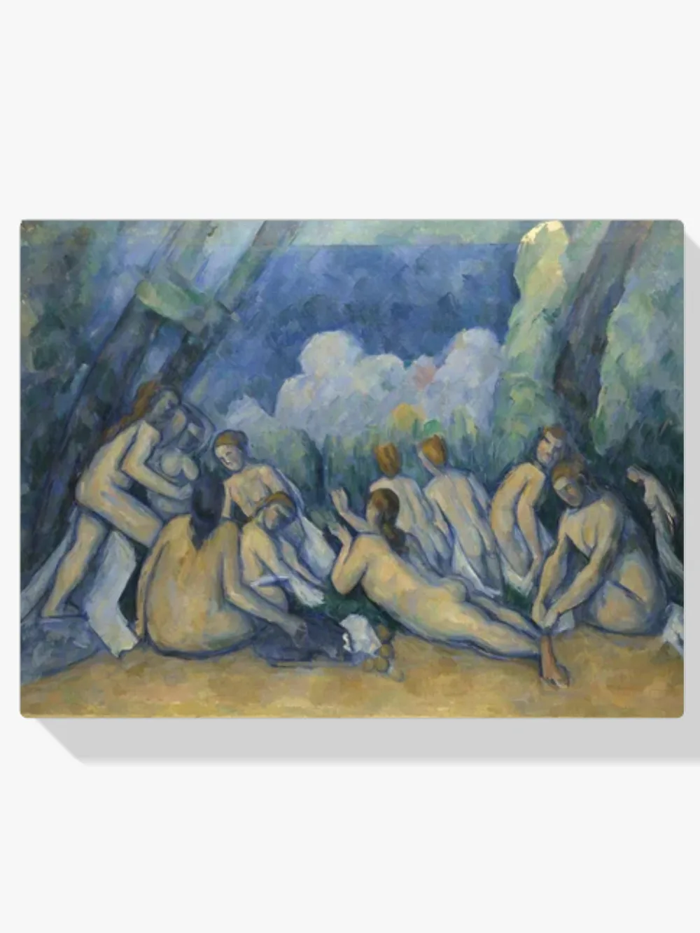 Pintar por números Las grandes bañistas
