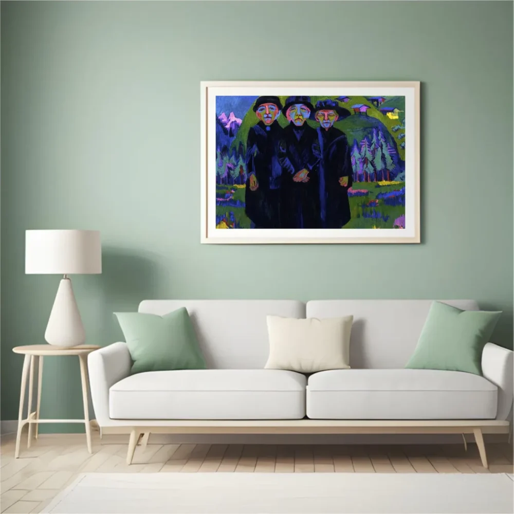 Pintar por números Las tres ancianas – foto 4