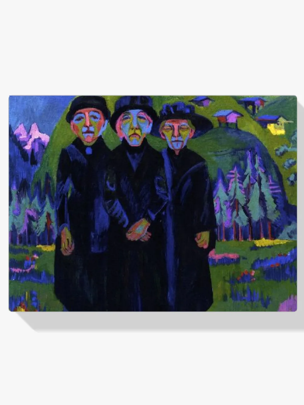 Pintar por números Las tres ancianas