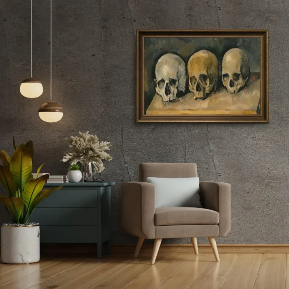 Pintar por números Las tres calaveras – foto 2