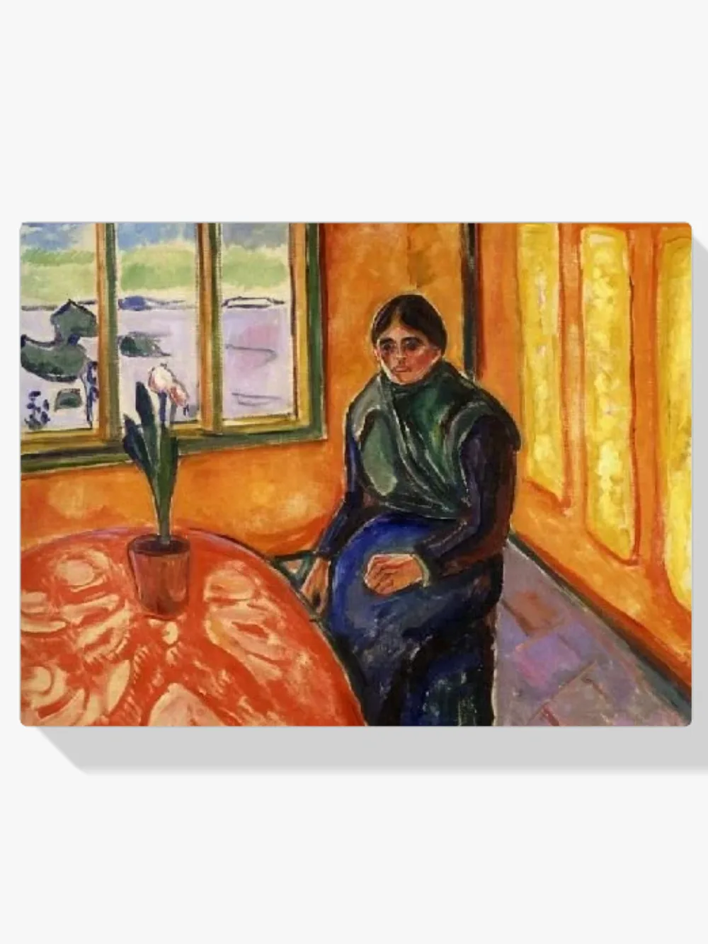 Pintar por números Laura melancólica