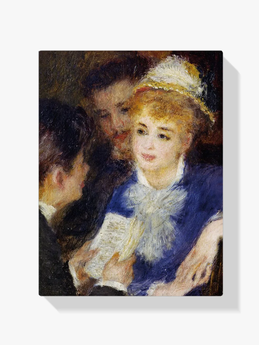 Pintar por números Leyendo el papel