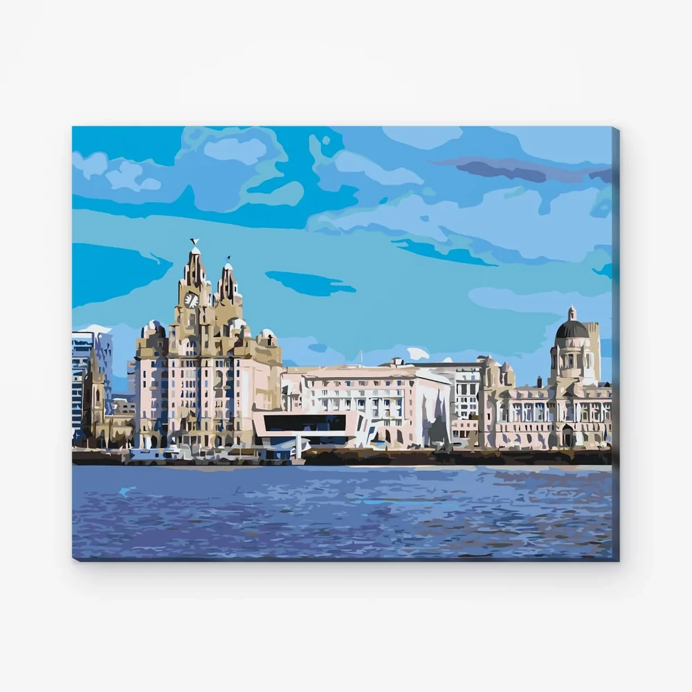 Pintar por Números - Liverpool, Inglaterra