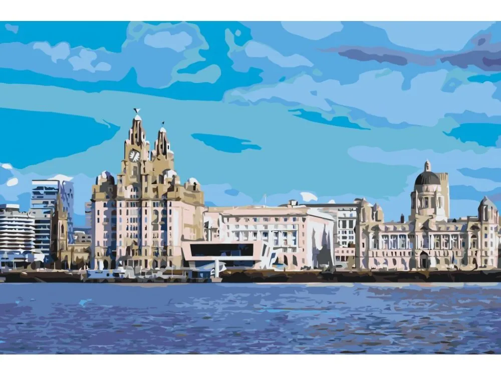 Pintar por números Liverpool, Inglaterra – foto 2