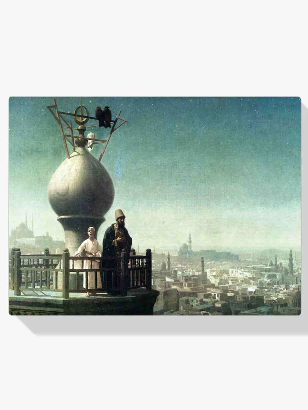 Pintar por números Llamada a la oración en El Cairo o Claro de luna