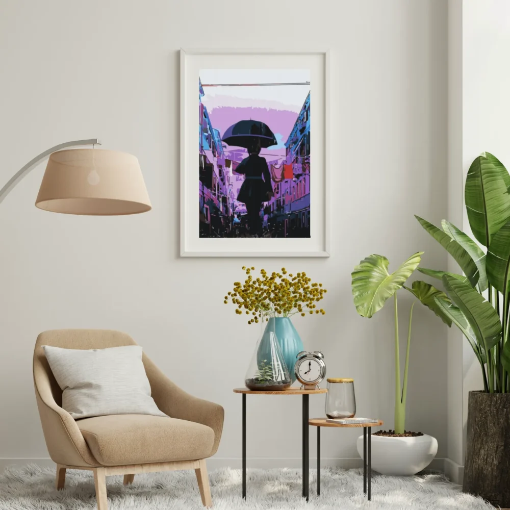 Pintar por números Lluvia por la tarde – foto 3