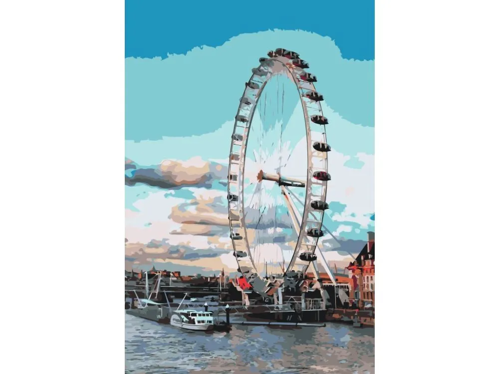Pintar por números London Eye – foto 2