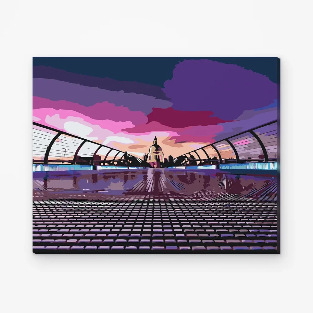 Pintar por Números - Londres al anochecer
