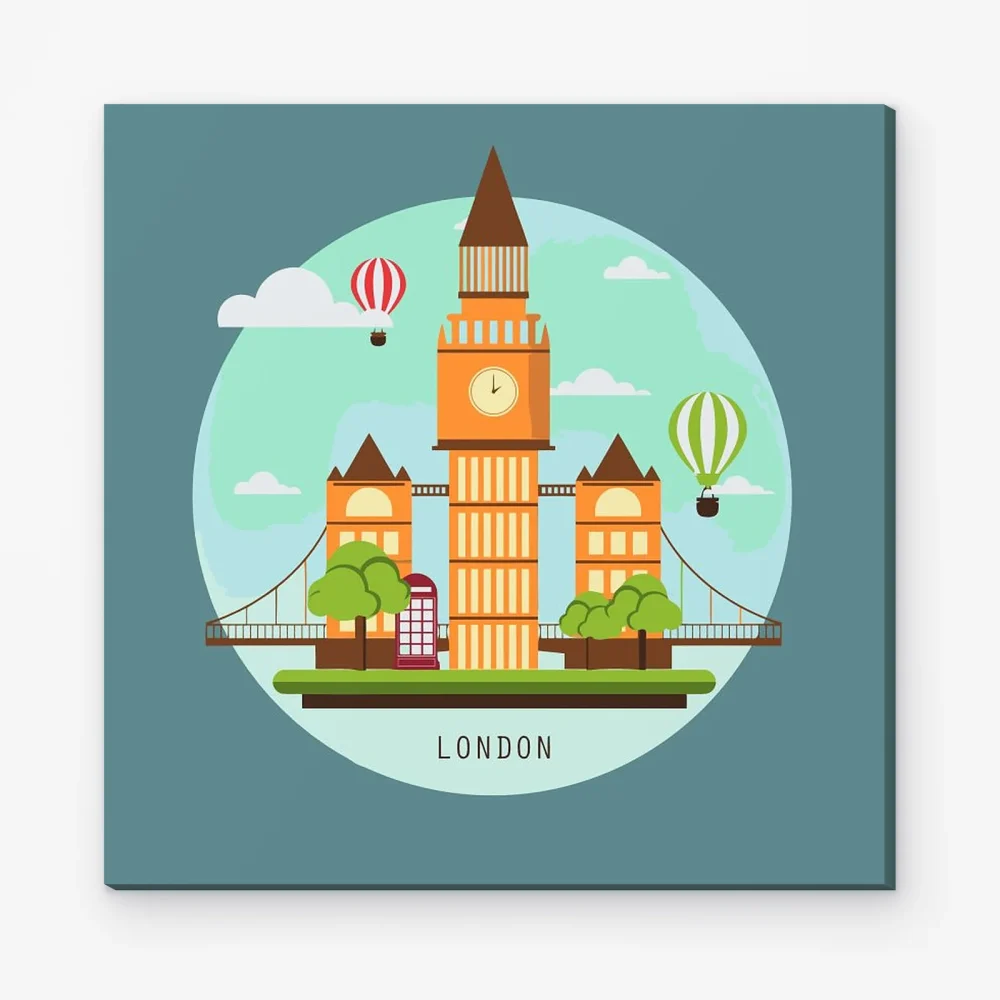 Pintar por Números - Londres, Reino Unido - Ciudades