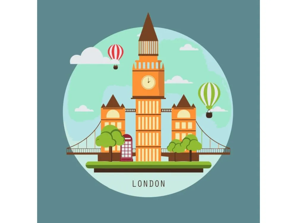 Pintar por números Londres, Reino Unido - Ciudades – foto 2