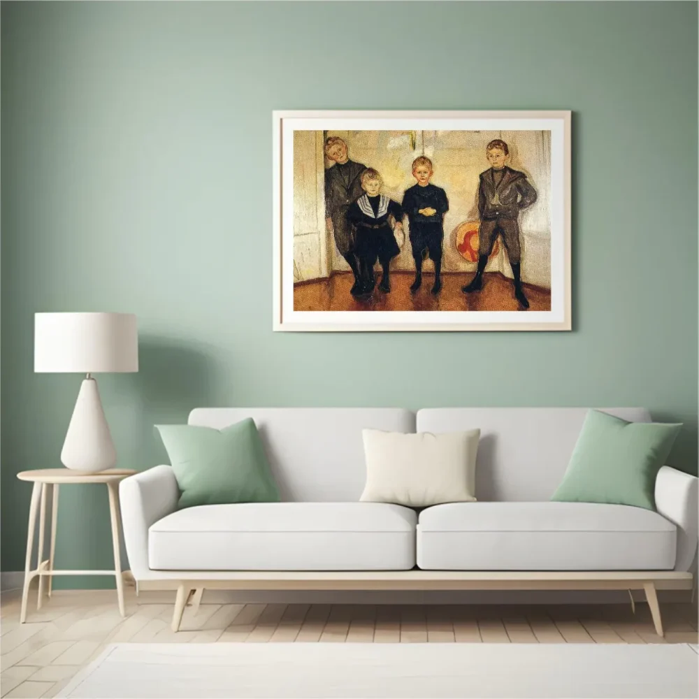 Pintar por números Los cuatro hijos del doctor Linde – foto 4