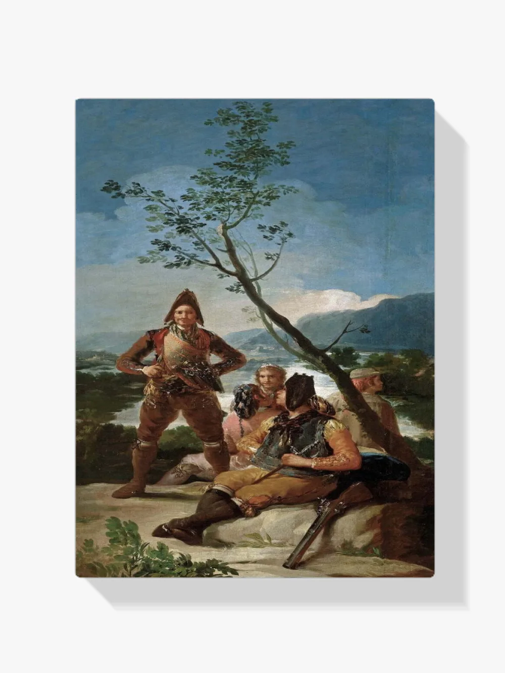 Pintar por números Los fumadores