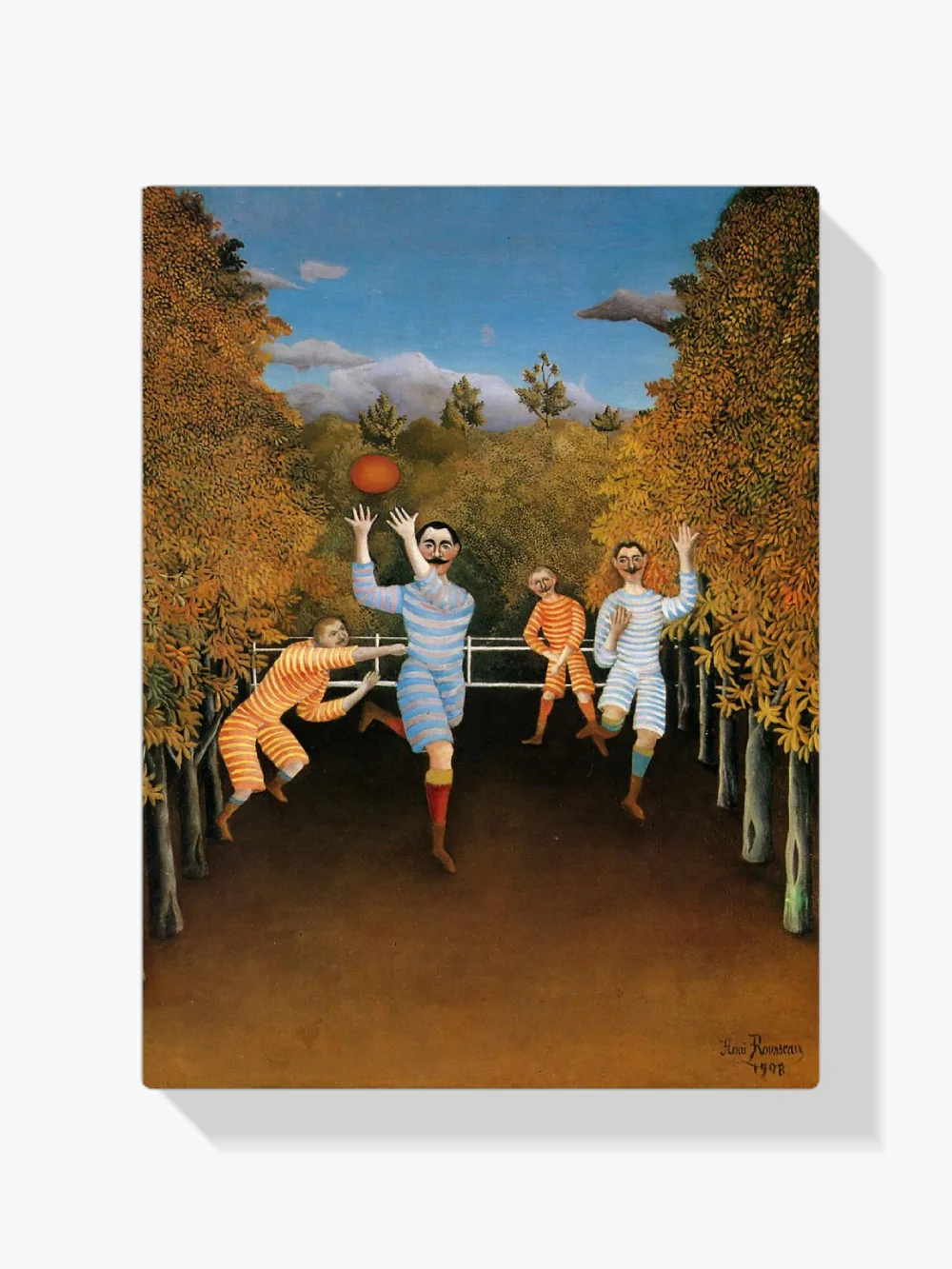 Pintar por números Los futbolistas